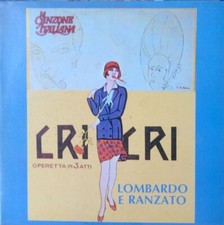 LOMBARDO E RANZATO LP 12" 33