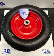 RUOTA PNEUMATICA PER CARRIOLA STARK FORO 25 CM. COLORE  GIALLA O ROSSA 678220