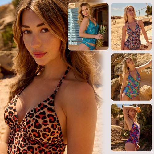 Kiniki women tan through - tan,