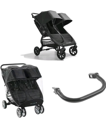 Poussette double barres - double,