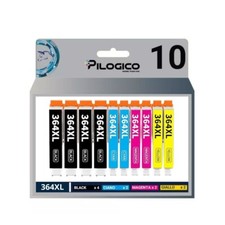 10 CARTUCCE COMPATIBILI 364XL PER HP PHOTOSMART B109 DESKJET 3070A D5445 3520
