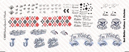 Tatuaggi harley quinn - tatuaggi,