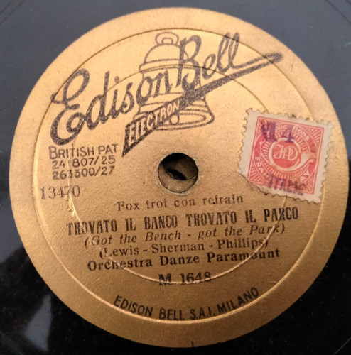 Giri orch danze - 78, giri-10"orch.