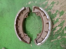 Ganasce freno BSA TRIUMPH 7" TLS MCD 37-3447 rivestite TWIN LEAD SHOPE BRAKE 