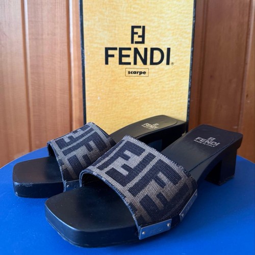 Sandali mulo modello fendi - sandali,