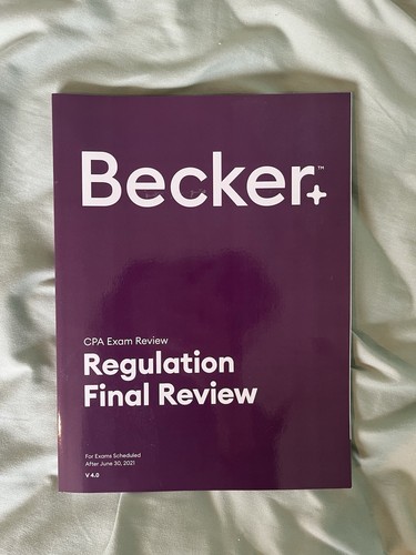 Becker cpa regulation - cpa, final