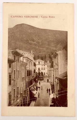 Cartolina antica caprino - antica,