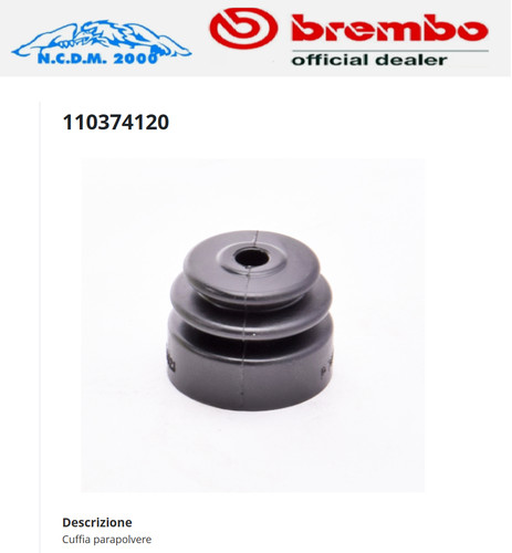 Gommino copripolvere pompa