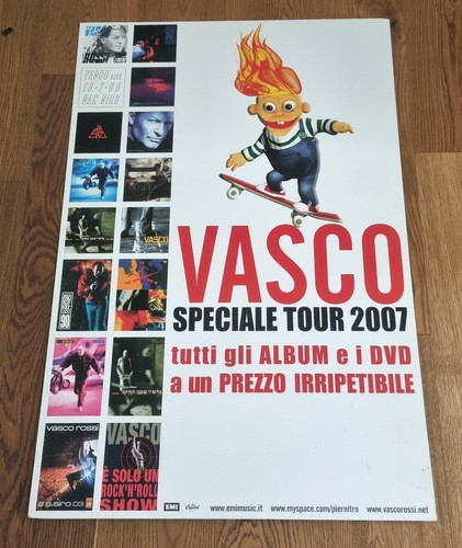 Locandina vasco rossi - rossi, poster