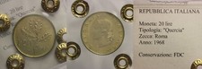 DN - Rep. Italiana - tutte le 20 lire 1968 al 2001 FDC PERIZIATE