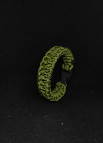 Bracciale paracord 550 - bracciale, verde