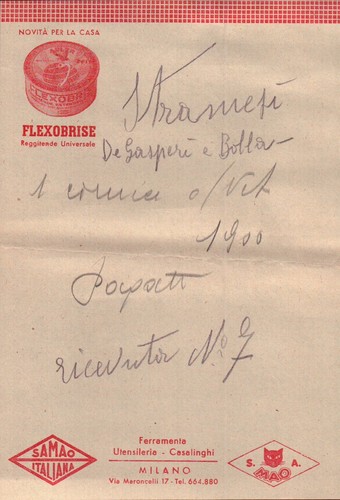 Carta intestata flexobrise - intestata, "