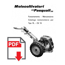 PASQUALI PL CV 10 Manuale uso