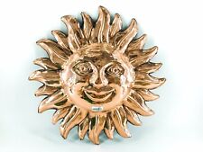 Sole decorativo in rame da