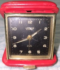 SVEGLIA DA VIAGGIO SVIZZERA VINTAGE LOOPING 7 JEWELS LEVER 8 GIORNI - Non testata