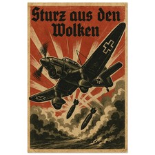 Stuka Ju 87 Cadendo dalle