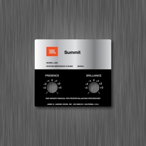 Jbl l300 summit vinyl - vinyl, sticker