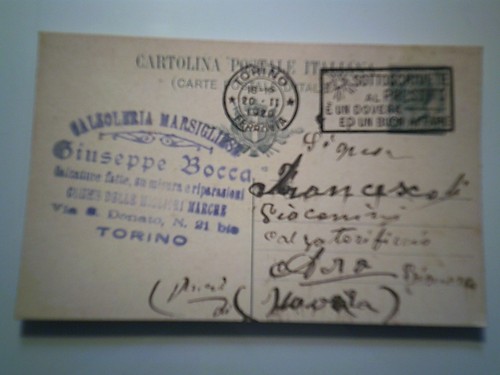Cartolina viaggiata - cartolina,