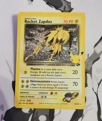 Rocket zapdos 132 pokemon - rocket, 15/132