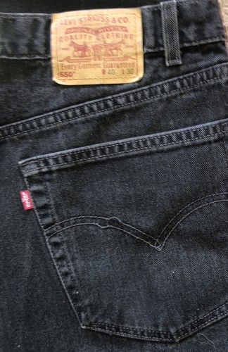 Jeans levis 550 vintage - 550, red