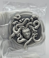 2025 Medusa sudcoreano corona serpente impilatore 2 once .999 argento fino *sigillato