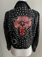 Giacca di pelle Zara tigre