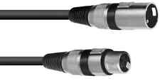 CAVO MICROFONICO 30 METRI maschio femmina 3 PIN XLR dmx per audio casse attive