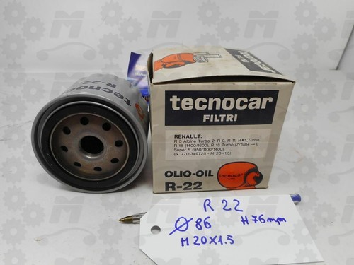 Filtro olio motore per