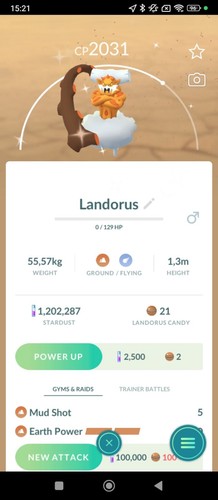 Landorus shiny legendary only - landorus,
