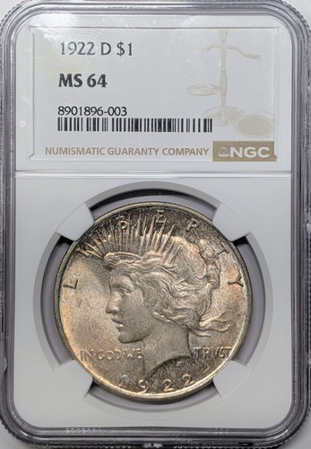 Dollaro della pace - 1922, ms64