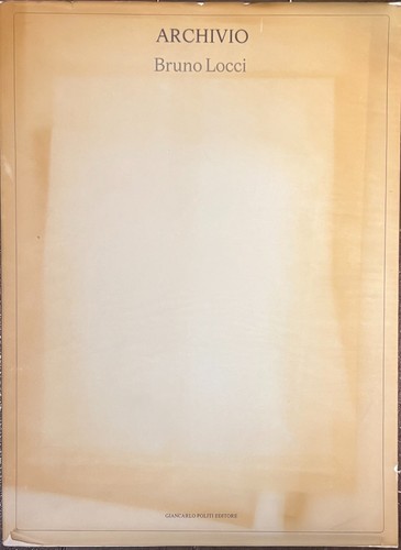 Bruno locci archivio - bruno, 1982