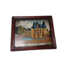Quadro Chateau D'O smaltato