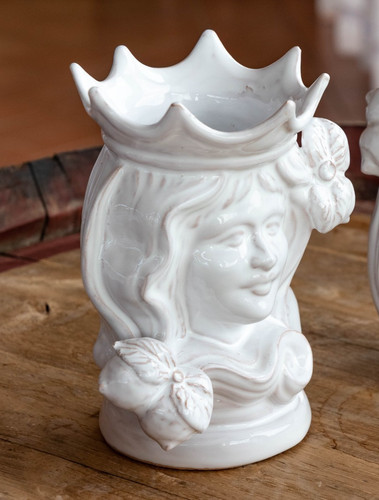 Vaso testa moro donna - di, vasi