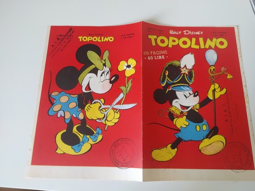 Rara copertina topolino 1 - topolino,