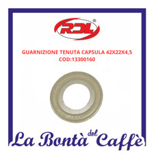 RICAMBIO ORIGINALE GUARNIZIONE TENUTA CAPSULA 42X22X4,5 X MACCHINA CAFFE' RDL