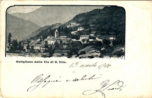 Cutigliano dalla via s - via, di