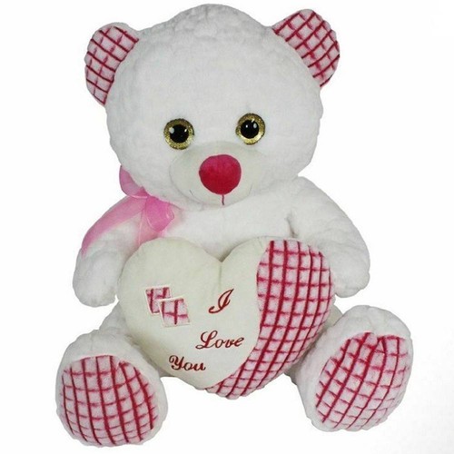 Orso peluche pupazzo con cuore - orso,