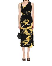 Abito Donna Nero Versace jeans