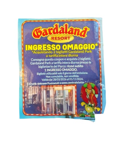 Ingresso omaggio gardaland - ingresso,