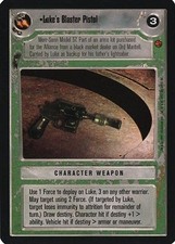 Luke's Blaster Pistol - Cloud City - Star Wars CCG