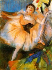 Stampa su tela di Degas