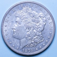 AMERICA MORGAN DOLLAR 1879 O SPL ARGENTO SILVER COIN NUMISMATICA COLLEZIONE USA