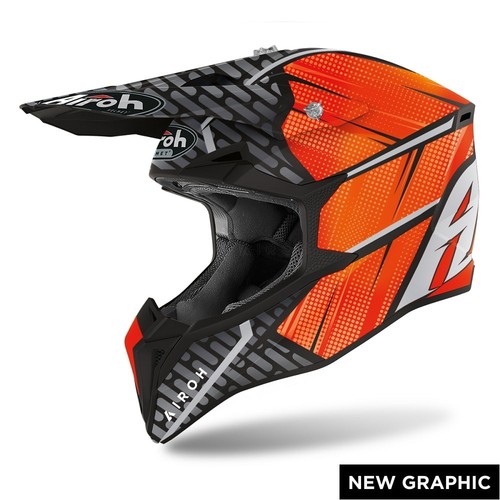 Casco cross airoh - cross, wraap