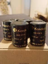 Condensatore elettrolitico Kendeil 40v 10000uf  snap-in  105°  30x40 