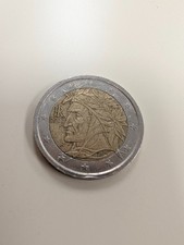Italy 2 Euro 2002 Dante