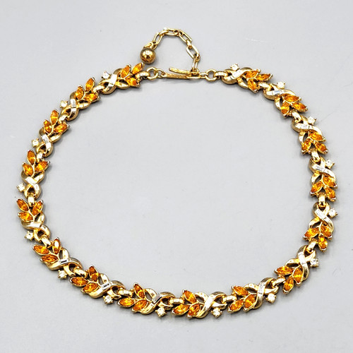 Collana vintage corona trifari - vintage,