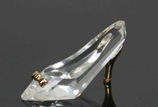 Scarpa in vetro Swarovski