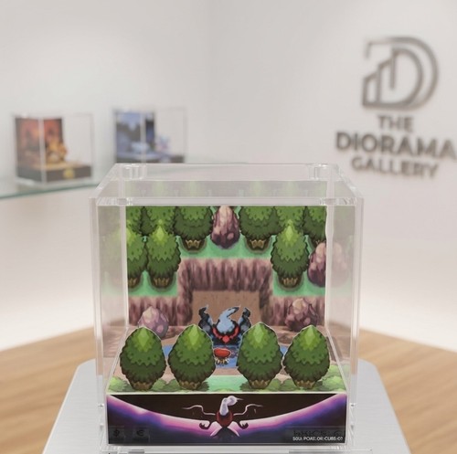 Pokemon diorama 3d videogame - diorama,
