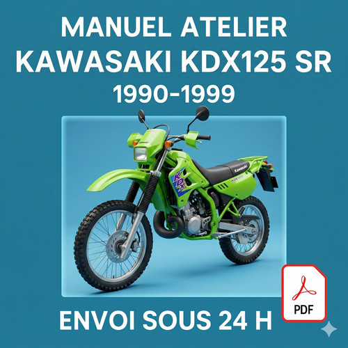 Manuel atelier kawasaki kdx125 - atelier,