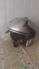 CASCO HELMET AXO POLIS JET GRIGIO SILVER TAGLIA XS 54CM